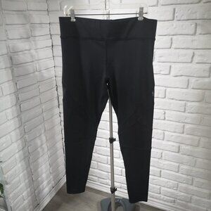 La Senza Ladies Size XL Black Ankle Length Wide Waistband Leggings